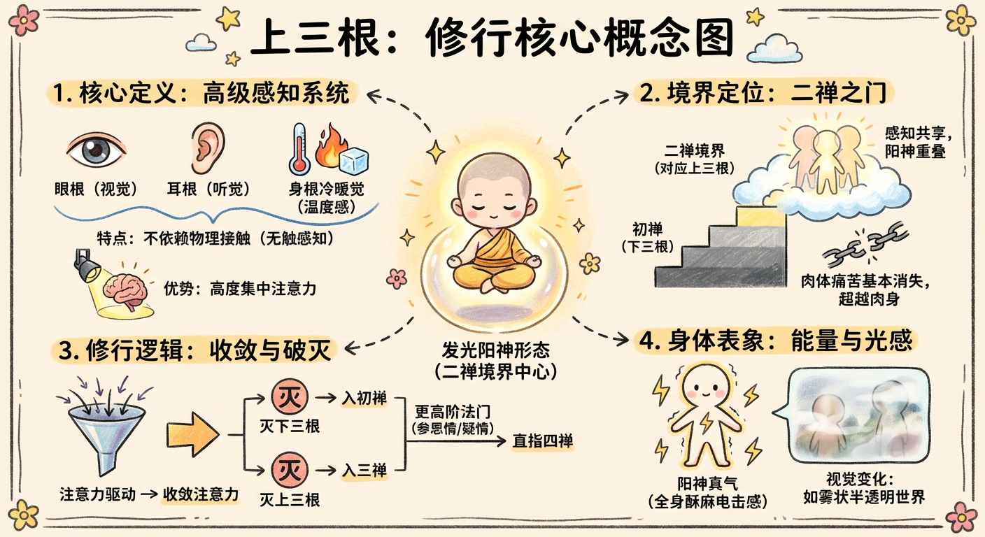 上三根(一) - 根器分類圖解